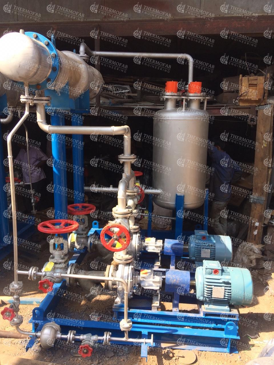 Thermic Oil Heating System Components